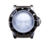 SHEAWA Coque Montre Boîtier de Rechange en Acier Inoxydable de 39,5 mm pour Montre NH35 NH36