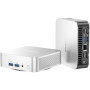 GEEKOM A8 Mini PC avec AMD Ryzen 9 8945HS, 32 Go DDR5 + 2 to SSD | Windows 11 Pro | IA | 6X USB | Mini Gaming PC avec Graphiques