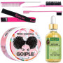 Edge Control Wax Forte Tenue Non Gras Cire Cheveux Gel Cheveux Femme Cire Cheveux Femme Pas d'Écaillage Gel Cheveux Afro Edge Ge