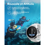 Suunto Dive D5 Montre de Plongée Numérique avec Écran Couleur, Étanche à 100 m, Ordinateur sous-Marine avec Fonctions de Réveil,