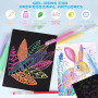 NICETY Stylo Gel Couleur – Set de 168 Gel Pens avec Pointe Fine 0,5mm & 162 couleurs (159 + 3 blanc / 3 argent / 3 or)– Feutres 