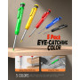 Nicpro 27 pièces crayons de charpentier pour le travail du bois, crayon chantier avec 100 recharges, poinçon central automatique