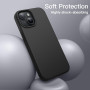 JETech Coque en Silicone pour iPhone 13 6,1 Pouces, étui de Protection Complète du Corps au Toucher Soyeux, Housse Doublure Douc