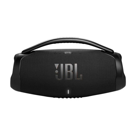 JBL Boombox 3 Wifi, Enceinte portable compatible avec Bluetooth et WiFi, Son JBL Original Pro et basses puissantes, étanche à l'