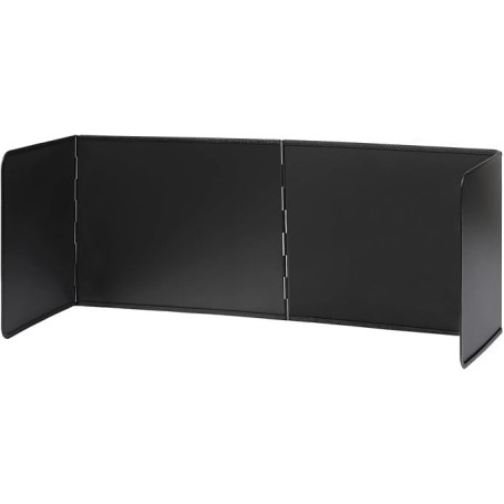 Protection anti-éclaboussures - 4 côtés - Pliable - Revêtement anti-adhésif - En tôle métallique galvanisée - Pour cuisine, cuis