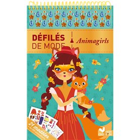 Animagirls - bloc à spirale Animagirls - bloc à spirale