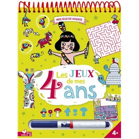 Les jeux de mes 4 ans - bloc avec feutre effaçable Les jeux de mes 4 ans - bloc avec feutre effaçable 8,76 €