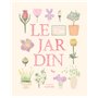 Carnet de coloriages et de stickers / Le Jardin