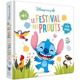 DISNEY BABY - Le Festival des Prouts - Livre Sonore - Stitch DISNEY BABY - Le Festival des Prouts - Livre Sonore - Stitch