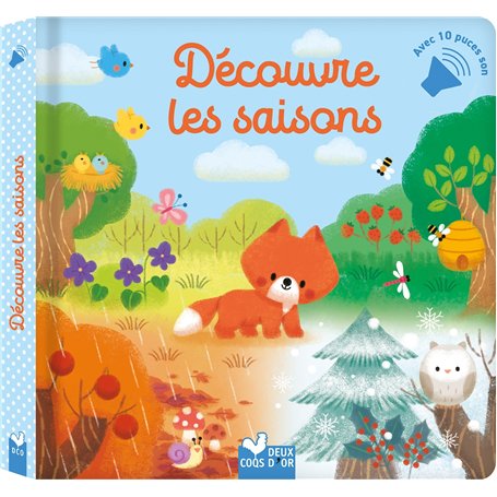 Découvre les saisons - livre sonore