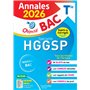 Annales Objectif BAC 2026 - Spécialité HGGSP Tle - sujets et corrigés