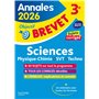Annales Brevet 2026 - Sciences 3e - sujets et corrigés