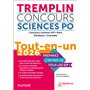 Tremplin Concours Sciences Po Tout-en-un 2026
