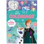 Disney La Reine des Neiges - Coloriage avec stickers (Olaf et reine Anna) - offerts