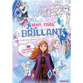 Disney La Reine des Neiges 2 - Mon colo brillant - Forêt Enchantée - + de 50 stickers brillants offerts Disney La Reine des Neiges 2 - Mon colo brillant - Forêt Enchantée - + de 50 stickers brillants offerts