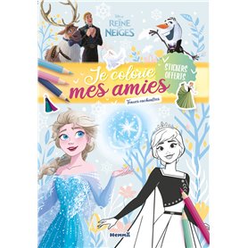Disney La Reine des Neiges - Je colorie mes amies - Tenues enchantées - Stickers offerts Disney La Reine des Neiges - Je colorie mes amies - Tenues enchantées - Stickers offerts