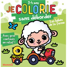 Je colorie sans déborder (2-4 ans) - Les bébés de la ferme - Avec gros contours en relief ! Je colorie sans déborder (2-4 ans) - Les bébés de la ferme - Avec gros contours en relief !