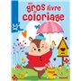 Mon gros livre de coloriage (Ecureuil ombrelle)