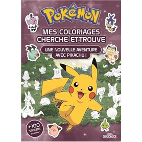 Pokémon - Coloriages cherche-et-trouve - Une nouvelle aventure avec Pikachu ! Pokémon - Coloriages cherche-et-trouve - Une nouvelle aventure avec Pikachu !