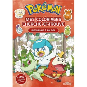 Pokémon - Mes coloriages cherche-et-trouve - Bienvenue à Paldea Pokémon - Mes coloriages cherche-et-trouve - Bienvenue à Paldea