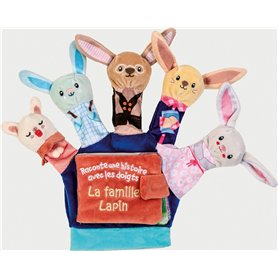 La famille Lapin - Livre Gant La famille Lapin - Livre Gant