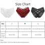 ROSVAJFY Culotte Sexy en Dentelle pour Femme, sous-Vêtements Bikini Slips Croisés Culotte Coquine Respirante Lingerie String