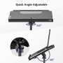 KDD Support Videoprojecteur -4 en 1 Pupitre Musique Pliable avec Bras à Ressort Trépied Ordinateur Portable Support Tablette ave