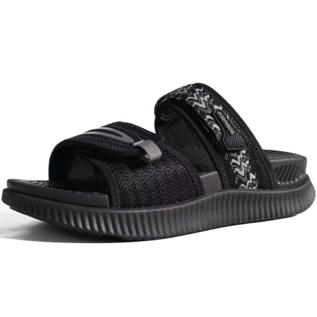 KuaiLu Sandales Femmes Confortable Sport et d'extérieur Orthopedique Plantaire Réglables été Claquettes Marche Léger Antidérapan