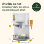 Cuisinart Sorbetière | machine à crème glacée, yaourt glacé, gelato, sorbet, sans produits laitiers | Distributeur de garniture