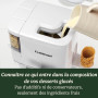 Cuisinart Sorbetière | machine à crème glacée, yaourt glacé, gelato, sorbet, sans produits laitiers | Distributeur de garniture