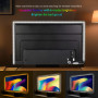 Tayire COB Ruban LED TV 2m, 5V USB Gradateur Bande lumineuse COB 6500K TV Rétroéclairage CRI90+ 960LEDs LED Lumière Linéaire pou
