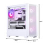Phanteks XT Pro Ultra, Compatible Cartes mères avec connecteurs cachés, GPU 415 mm, 10 emplacements pour des Ventilateurs, Verre