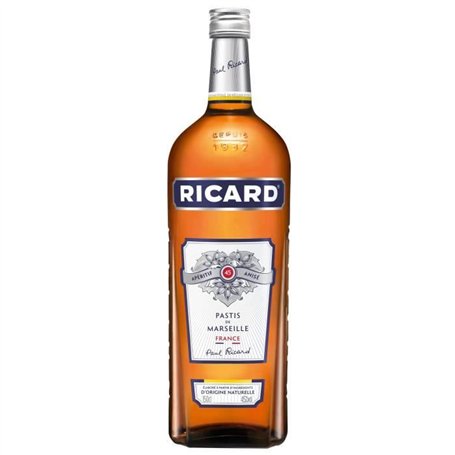 Ricard - Pastis de Marseille - Apéritif anisé - 45