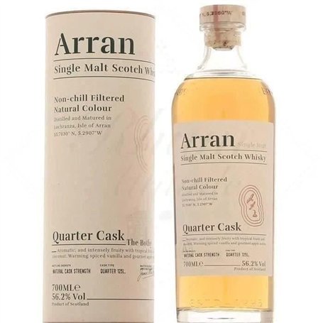 Arran - Quarter Cask -avec etui- The Bothy - Single Malt Scotch Whisky - 56