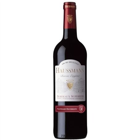 Haussmann Baron Eugene Bordeaux Supérieur - Vin rouge de Bordeaux