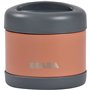 Thermo-portion - BEABA - 500 ml - Inox - Gris minéral / Terracotta