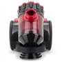 Aspirateur Multi-cyclonique sans sac - LIVOO DOH105R - 700 W - 2 L - 78 dB - Filtre lavable - Embout 2 en 1 - Rouge / Noir