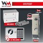 Coffre fort électronique - Work Men Security - CFE172317 - Dimensions extérieur 17 x 23 x 17 cm