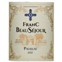 Franc Beauséjour 2022 Pauillac - Vin rouge de Bordeaux