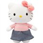 Peluche - GPTOYS - HELLO KITTY - HKT131 - Modele robe denim - 30 cm - Des 3 ans