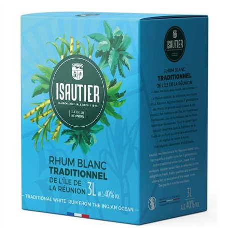 Rhum Blanc 40° Bib 3l Isautier