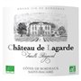 Château de Lagarde 2023 Côte de Bordeaux Saint-Macaire - Vin blanc de Bordeaux - Bio