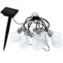 Guirlande lumineuse solaire - LUMISKY - FANTASY STAR SOLAR - 3.75 m - 10 ampoules cuivre micro - LED blanc chaud