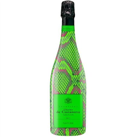 Champagne Charles de Cazanove Cuvée Sauvage Fluo Brut Nature - 75 cl