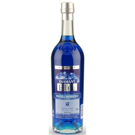 Diamant Bleu Pastis de Marseille - Apéritif anisé - 45