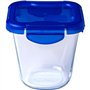 Lot de 3 Boîtes de conservation Pasta Box - PYREX - Cook&Go - Verre - Couvercle étanche - 12x12 cm - 0,8 L