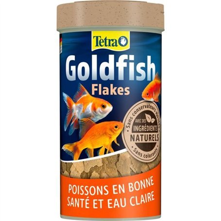 Tetra Goldfish Flocons - TETRA - Aliment complet en flocons pour poissons rouges - 250 ml