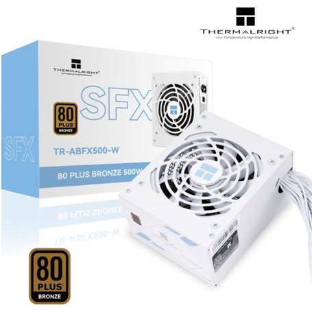 Alimentation PC non modulaire - THERMALRIGHT ABFX 500 W - 80+ Bronze - Blanc