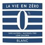 La vie en zéro - Boisson a base de vin sans alcool - Blanc