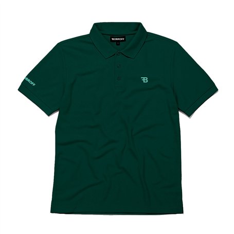 Polo à manches courtes homme Bobroff Vert